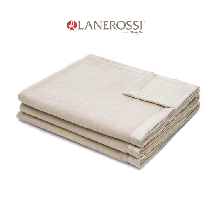 Coperta invernale matrimoniale lana cashmere Serenella Lanerossi